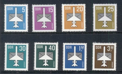 Germany-DDR-1982-87-Airmail-8-9