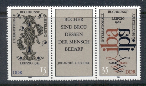 Germany-DDR-1982-Book-Art-MUH