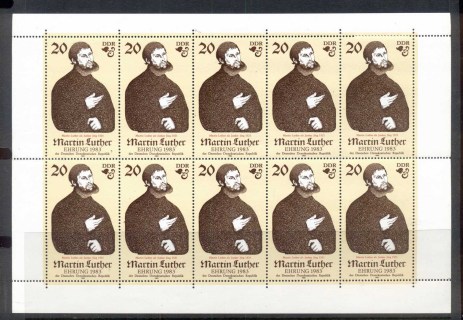 Germany-DDR-1982-Martin-Luther-MS-MUH