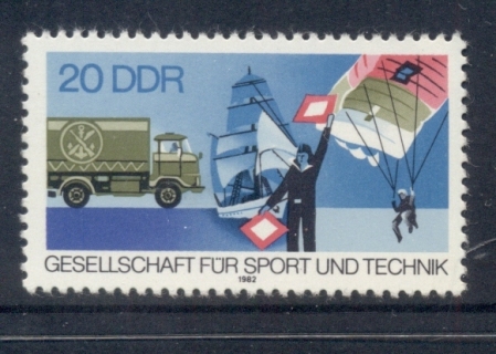 Germany-DDR-1982-Sport-technology-MUH