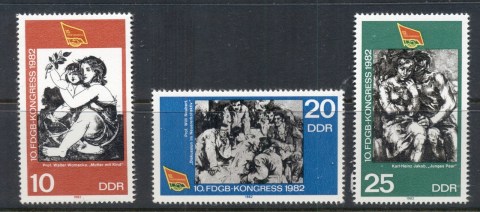 Germany-DDR-1982-Trade-Unions-MUH