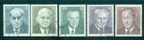 Germany-DDR-1982-Working-Class-leaders-CTO-lot57974