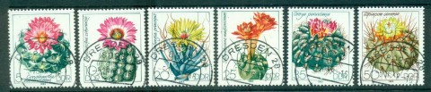 Germany-DDR-1983-Flowering-cacti-CTO-lot58011