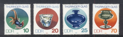 Germany-DDR-1983-Glassware-MUH