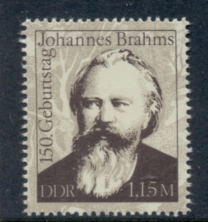 Germany-DDR-1983-Johnnes-Brahms-MUH