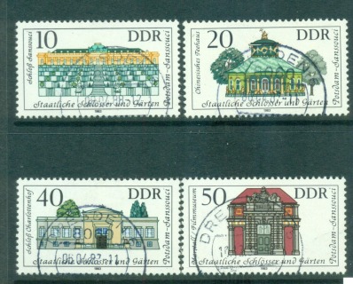 Germany-DDR-1983-Palaces-CTO-lot58021