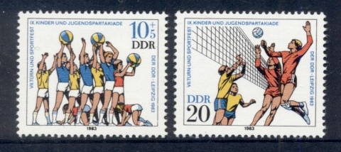 Germany-DDR-1983-Sports-Gymnastics-MUH