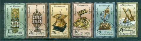 Germany-DDR-1983-Sundials-Sand-Glasses-CTO-lot58010