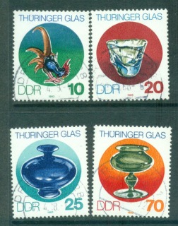 Germany-DDR-1983-Thuringian-Glass-CTO-lot58023