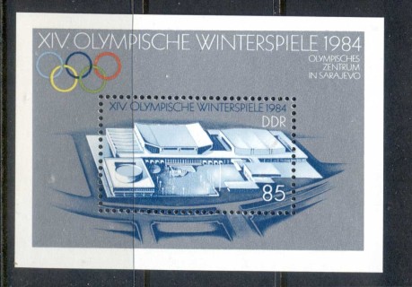 Germany-DDR-1983-Winter-Olympics-Sarajevo-MS-MUH