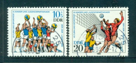 Germany-DDR-1983-Youth-Spartakiade-CTO-lot58014