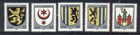 Germany-DDR-1984-City-Arms-MUH