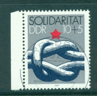 Germany-DDR-1984-Solidarity-CTO-lot58054