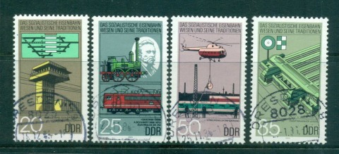 Germany-DDR-1985-Railways-CTO-lot58077