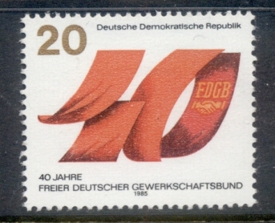 Germany-DDR-1985-Trade-Unions-MUH