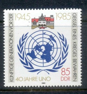 Germany-DDR-1985-UN-40th-Anniversary-MUH