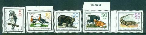 Germany-DDR-1985-Wildlife-Protection-CTO-lot58072