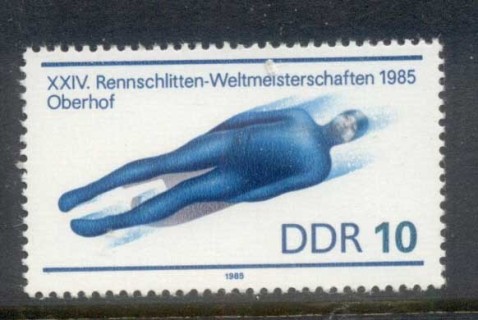 Germany-DDR-1985-World-Luge-Championships-MUH