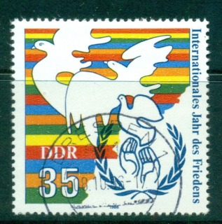 Germany-DDR-1986-Dove-of-Peace-CTO-lot58102