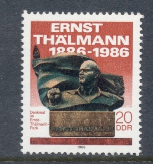 Germany-DDR-1986-Ernst-Thalmann-Park-MUH