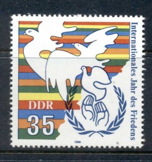 Germany-DDR-1986-International-Peace-Year-MUH