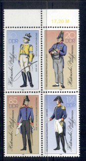 Germany-DDR-1986-Postal-Uniforms-MUH-2