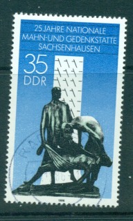 Germany-DDR-1986-Sachsenhausen-Memorial-CTO-lot58110