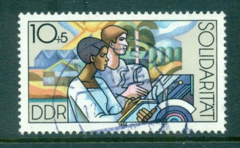 Germany-DDR-1986-Solidarity-CTO-lot58116