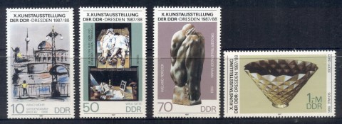 Germany-DDR-1987-Art-Exhibition-MUH