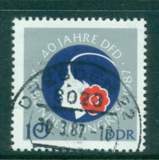 Germany-DDR-1987-Democratic-Womens-Federation-CTO-lot58121