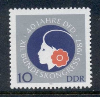 Germany-DDR-1987-Womens-Federation-MUH