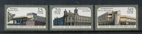 Germany-DDR-1988-Postal-Buildings-MUH