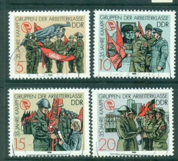 Germany-DDR-1988-Workers-Militia-CTO-lot58163