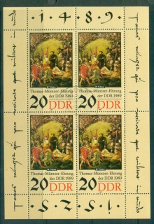 Germany-DDR-1989-Paintings-by-Tubke-MS-CTO-lot58206