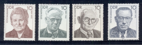 Germany-DDR-1989-Portraits-Labour-Leaders-MUH