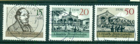 Germany-DDR-1989-Railways-CTO-lot58187