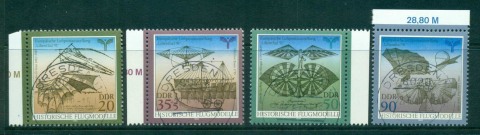 Germany-DDR-1990-Flying-Machines-by-Leonardo-CTO-lot58216