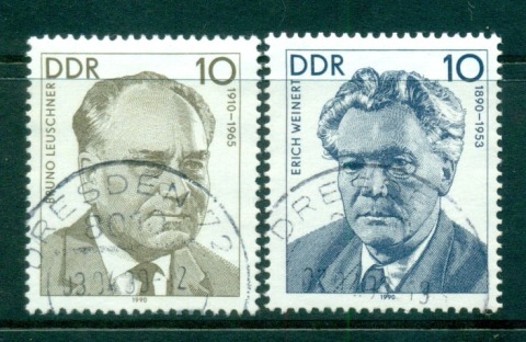 Germany-DDR-1990-Labor-Leaders-CTO-lot58212