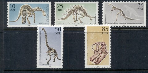 Germany-DDR-1990-Prehistoric-Animals