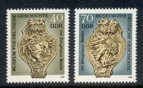 Germany-DDR-1990-Sculptures-MUH