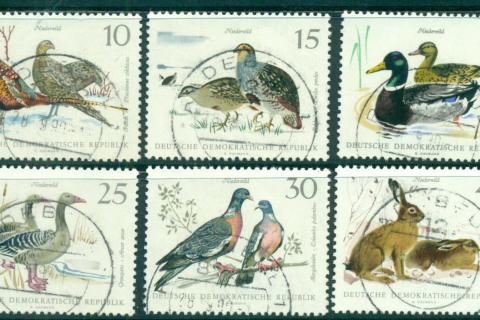 Germany-DDR-1968-Wildlife