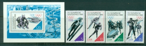 Germany-DDR-1988-Winter-Olympics-Calgary-MS-MUH