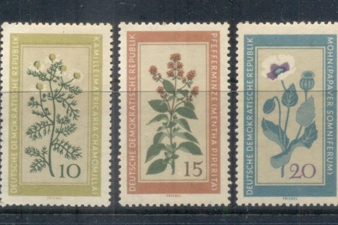 Germany-DDR-1960-Medicinal-Plants-MLH
