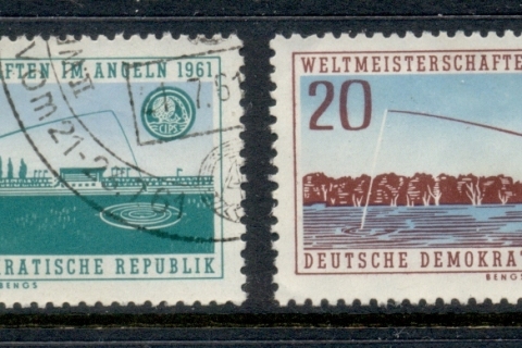 Germany-DDR-1961-Fishing-Championships-FU