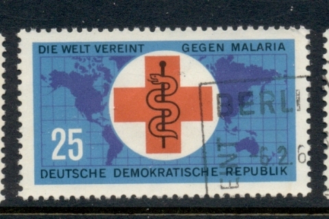 Germany-DDR-1963-WHO-malaria-Eradication-FU