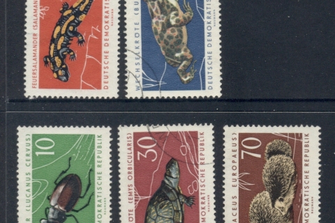 Germany-DDR-1963-Wildlife-Protection-FU