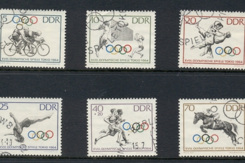 Germany-DDR-1964-Summer-Olympics-Tokyo-FU