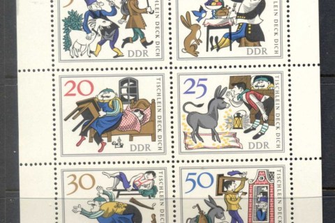 Germany-DDR-1966-Fairy-Tales-MS-MUH