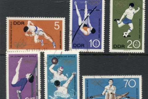 Germany-DDR-1968-Summer-Olympics-Mexico-City-CTO