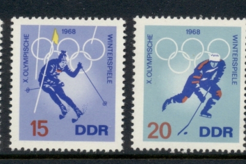 Germany-DDR-1968-Winter-Olympics-Grenoble-MLH